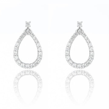 GODDESS FREYA EARRINGS SILVER