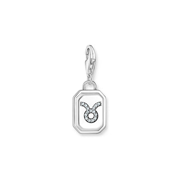 THOMAS SABO Charm Pendant Taurus Zodiac Sign Silver