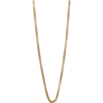 Bering Arctic Symphony Polished Gold Necklace 45cm