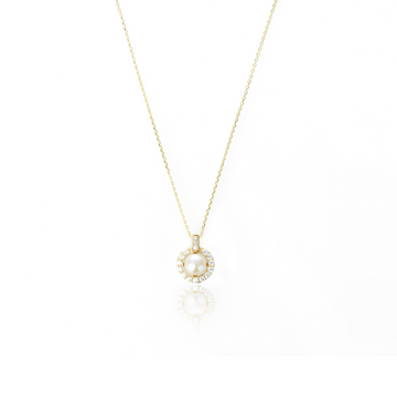 OCEANS TASMAN FRESHWATER PEARL PENDANT GOLD