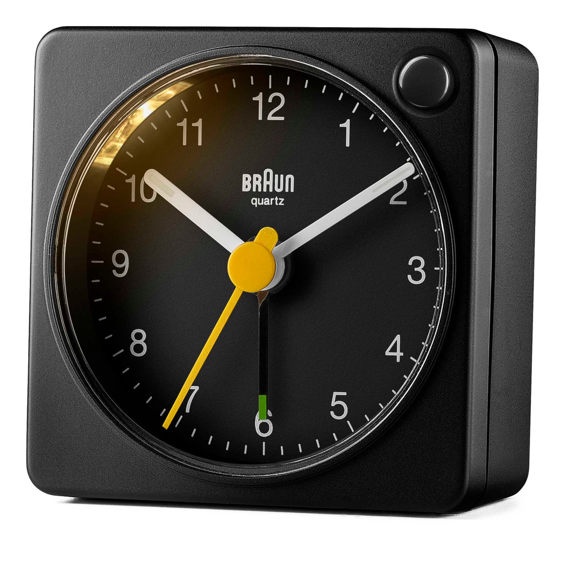 Braun Classic Travel Analogue Alarm Clock Black