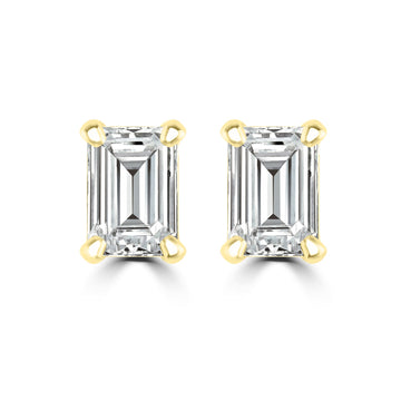 0.20ct HI I1 Diamond Earrings in 9K Yellow Gold