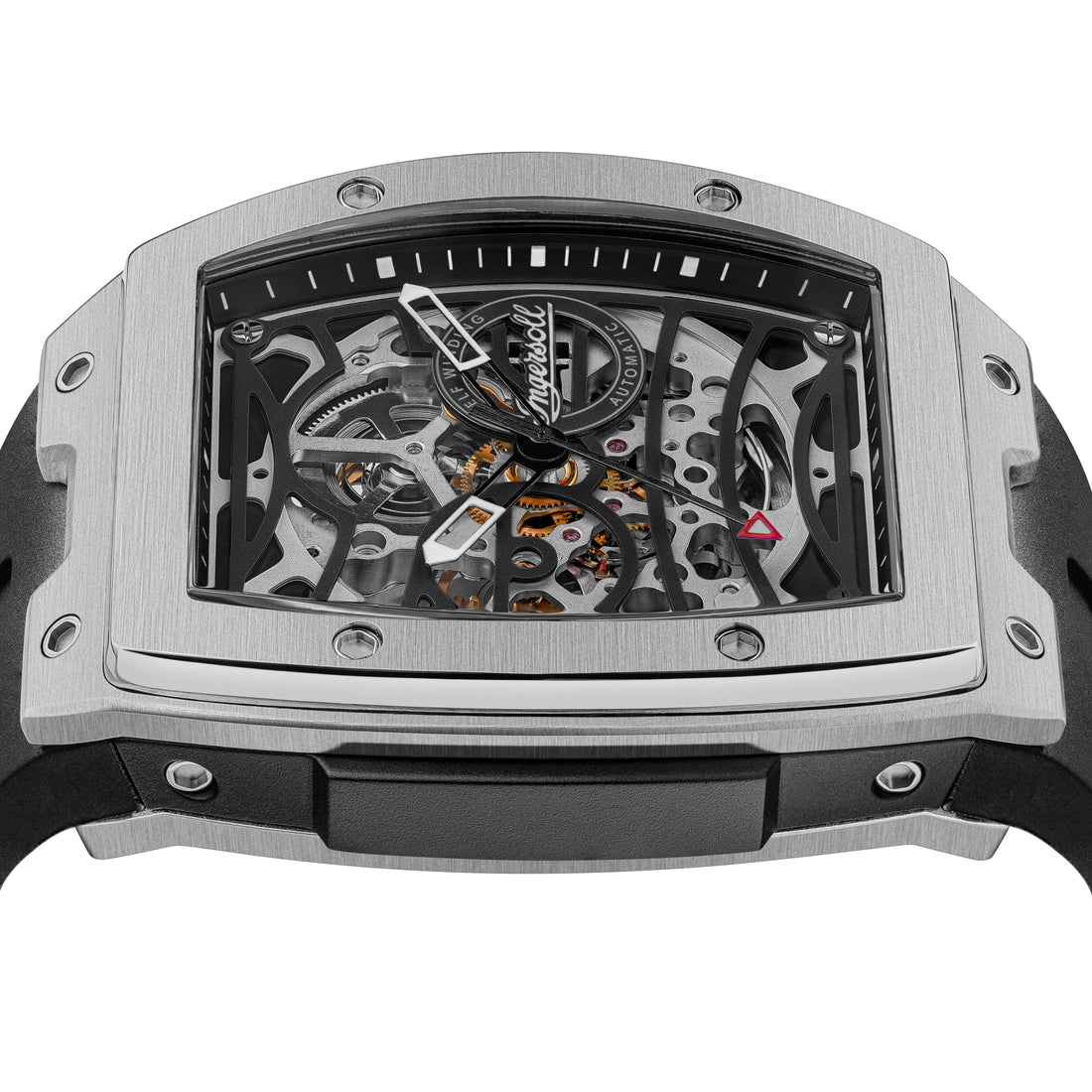 Ingersoll The Challenger Automatic Silver and Black Watch
