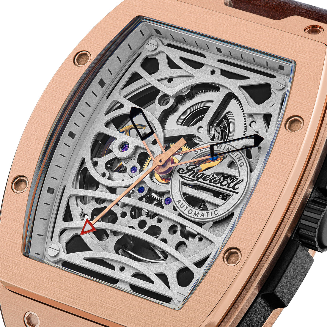 Ingersoll The Challenger Automatic Rose Gold Watch