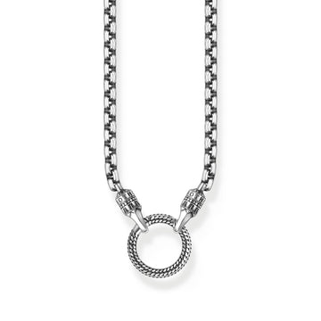 THOMAS SABO Venetian chain in blackened 925 silver