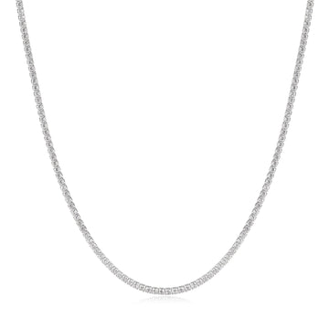 Ania Haie Silver Pave Necklace