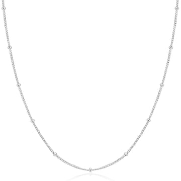 Ania Haie Silver Orb Chain Necklace