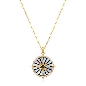 Ania Haie Gold Astrolabe Necklace