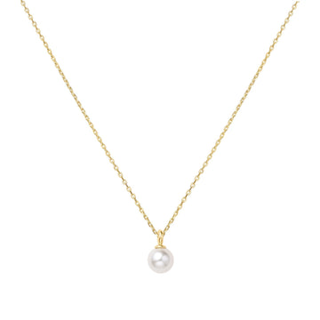 Ania Haie Gold Pearl Drop Pendant Necklace