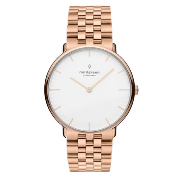 Nordgreen Women's Native 32mm Rose Gold Watch