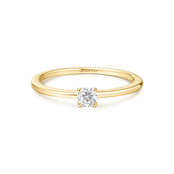 Ania Haie Gold Classic Slim Stacking Ring