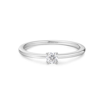 Ania Haie Silver Classic Slim Stacking Ring