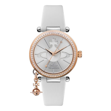 Vivienne Westwood Orb Pastelle Watch White Gold