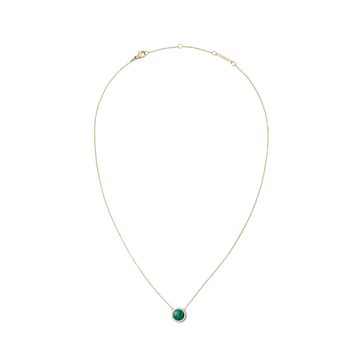 Daniel Wellington Audrey Necklace Malachite Gold