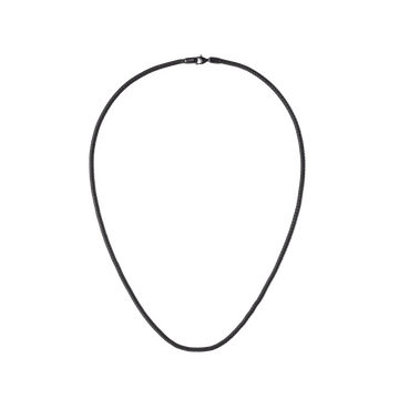 Daniel Wellington Tide Mesh Necklace Black 2.8