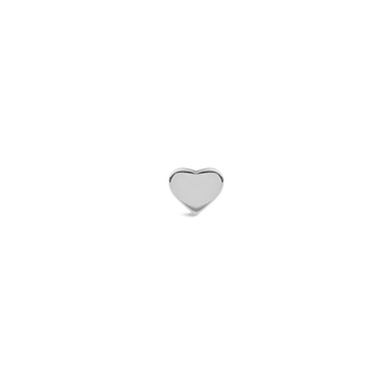 Daniel Wellington Heart Stud Silver