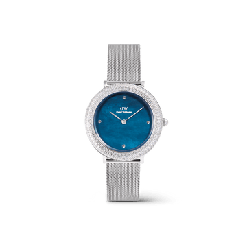 Daniel Wellington Crystalline Bezel Sterling Blue Watch