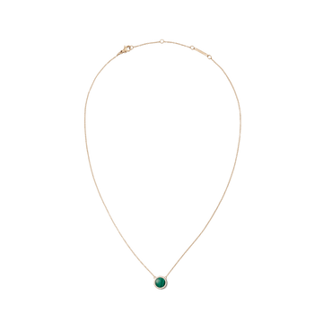 Daniel Wellington Audrey Necklace Malachite Rose Gold