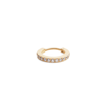 Daniel Wellington Crystal Hoop Earring Gold