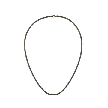 Daniel Wellington Tide Mesh Necklace Graphite 2.8