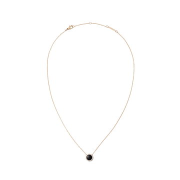 Daniel Wellington Audrey Necklace Black Agathe Rose Gold