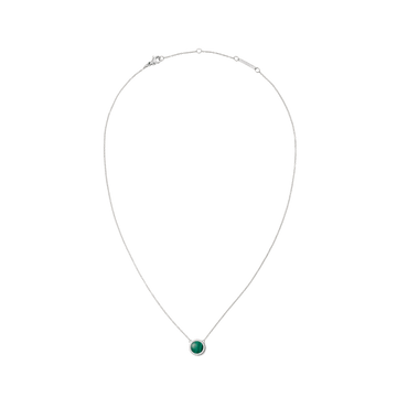 Daniel Wellington Audrey Necklace Malachite Silver