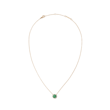 Daniel Wellington Audrey Necklace Jade Rose Gold