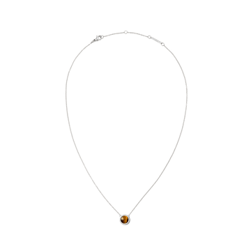 Daniel Wellington Audrey Necklace Tiger Eye Silver