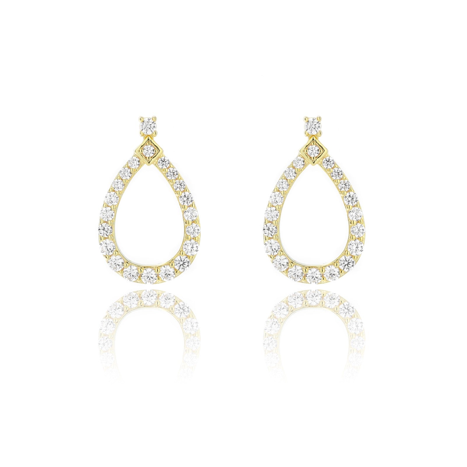 GODDESS FREYA EARRINGS GOLD