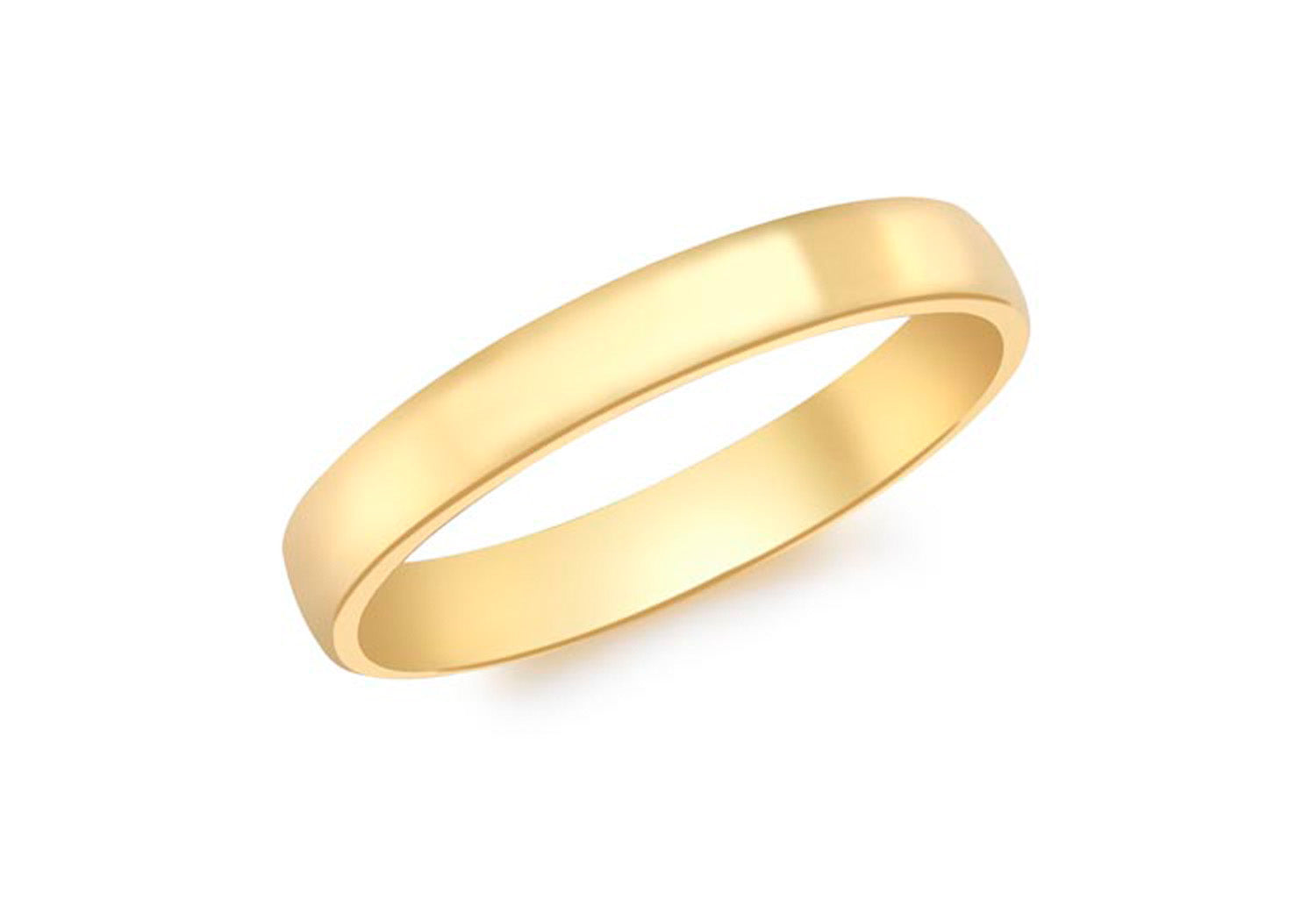 9K Yellow Gold Court Ring