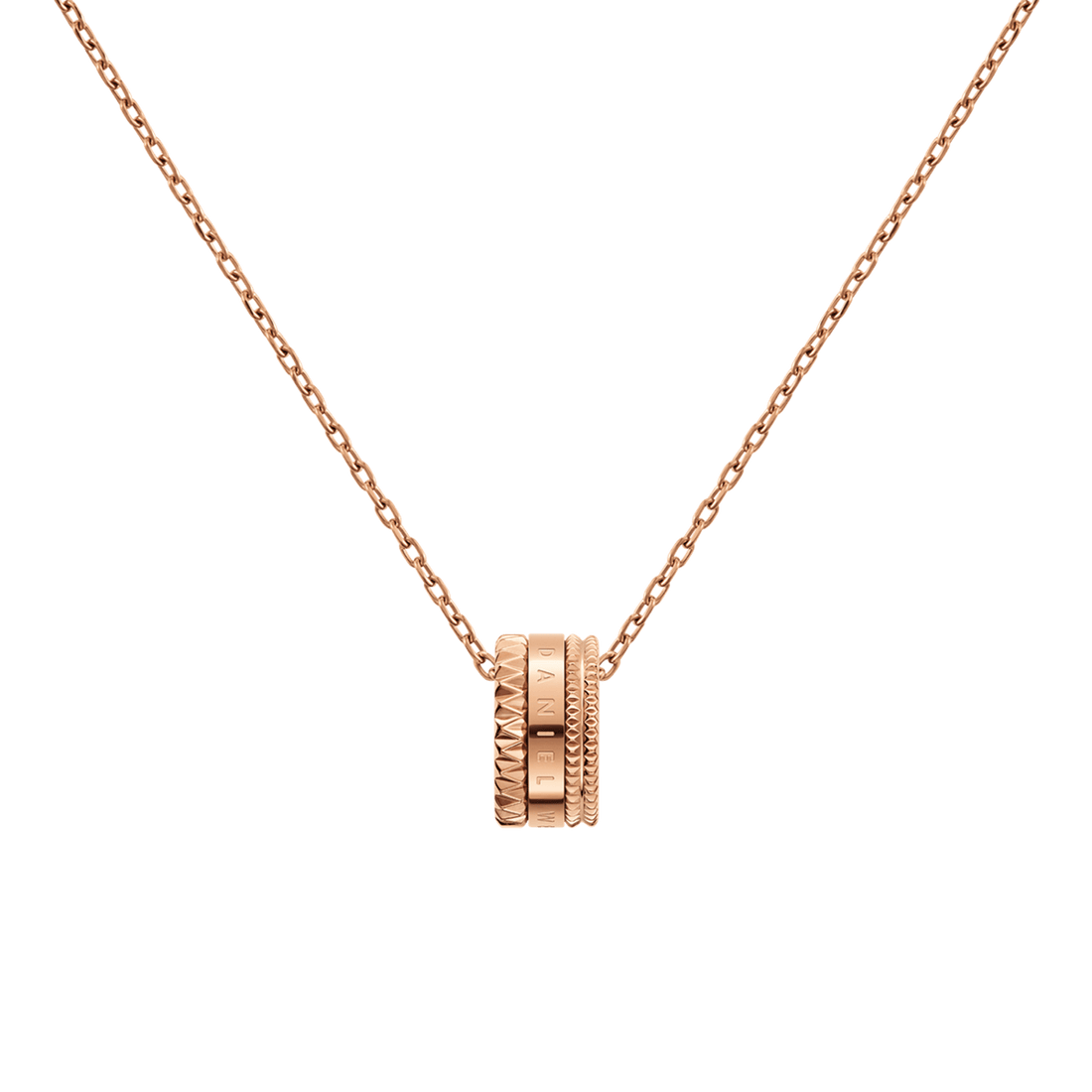 Daniel Wellington Elevation Necklace Rose Gold