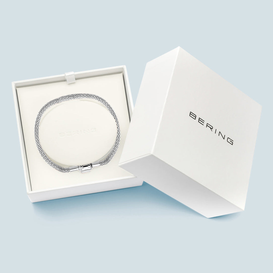 Bering Arctic Symphony Silver Bracelet Large
