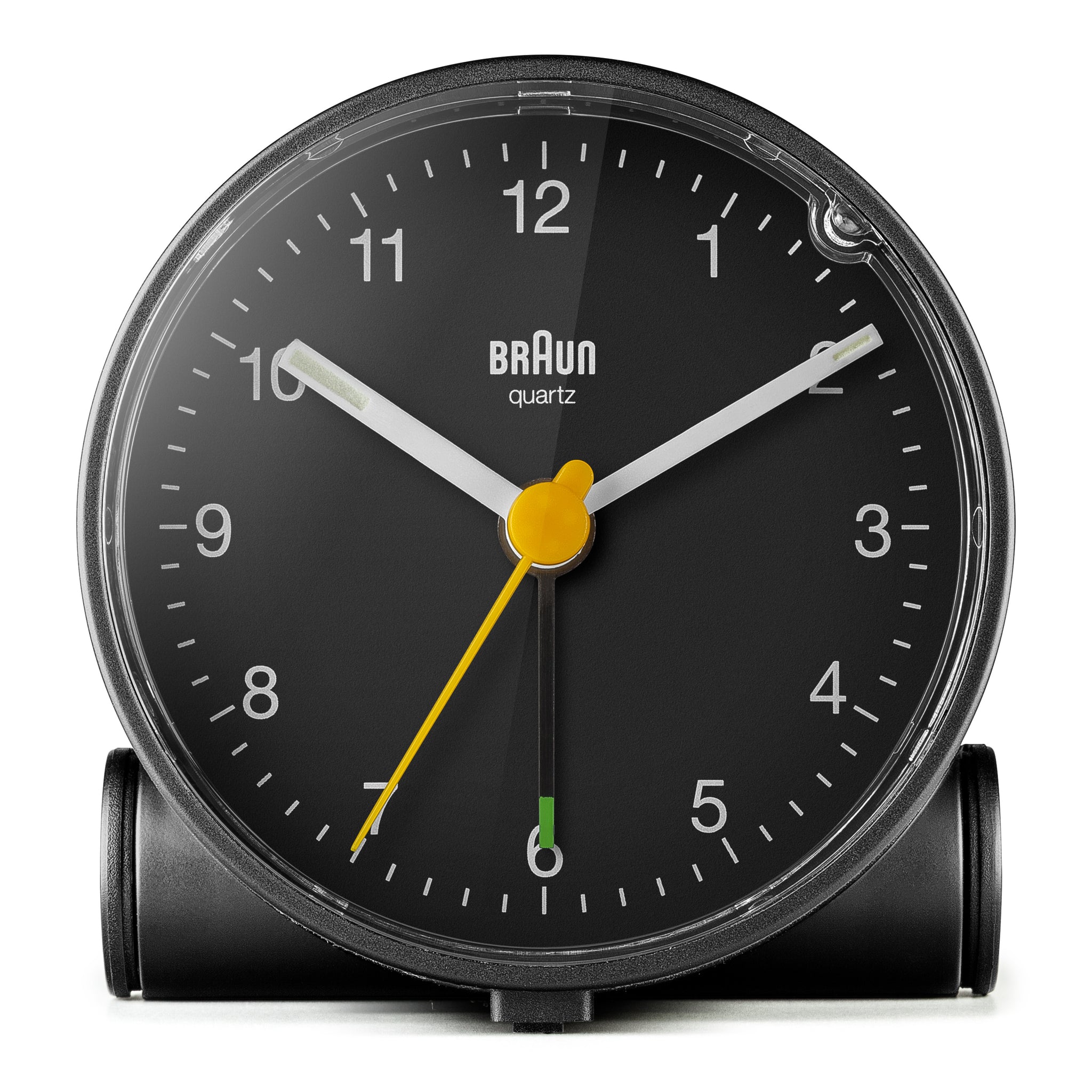 Braun Classic Analogue Black Dial Alarm Clock