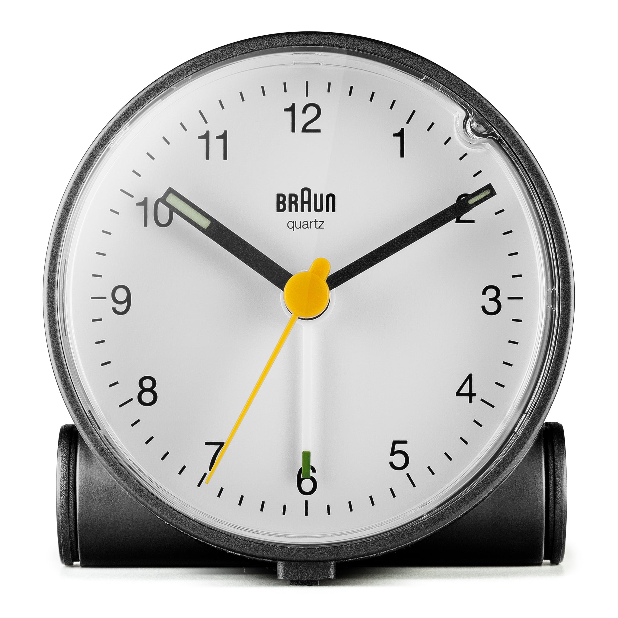 Braun Classic Analogue White Dial Alarm Clock