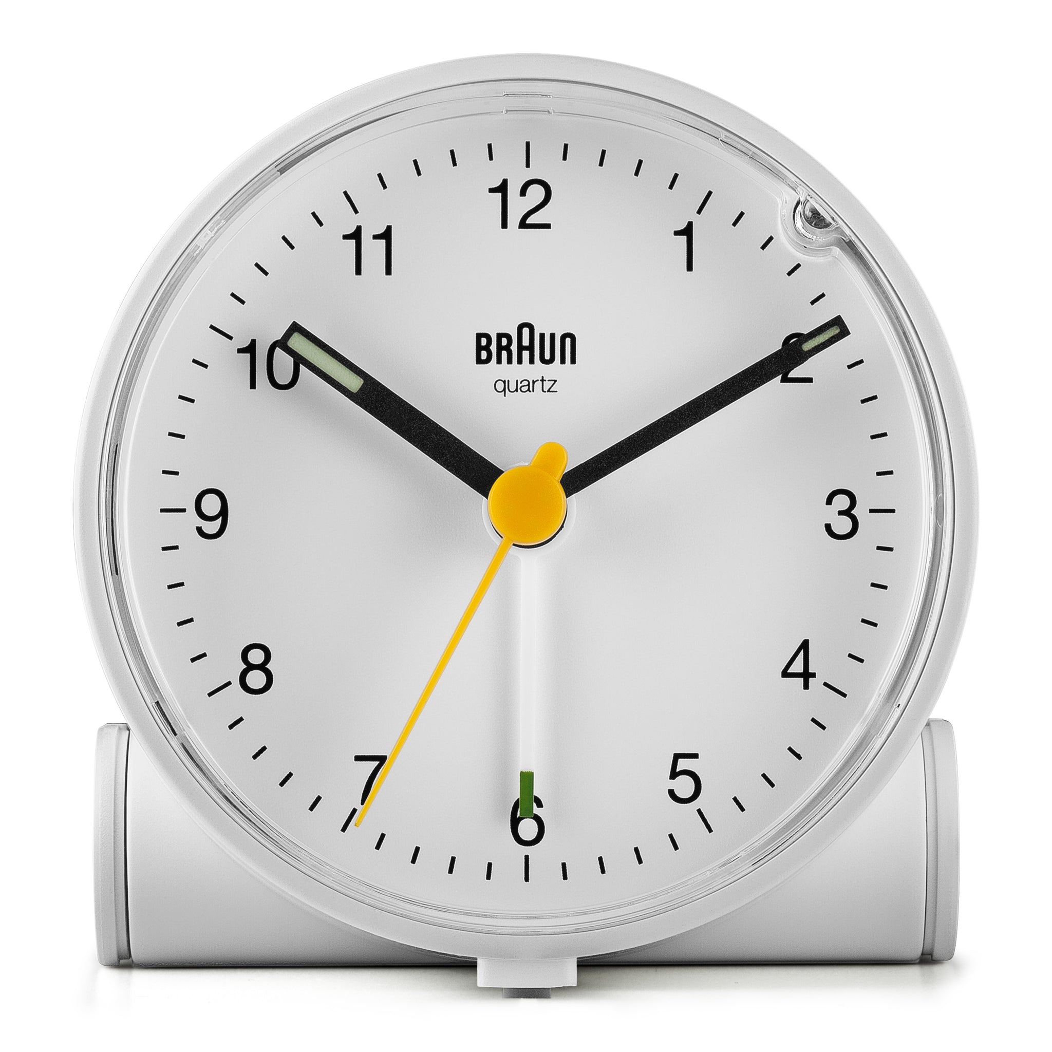 Braun Classic Analogue White Alarm Clock