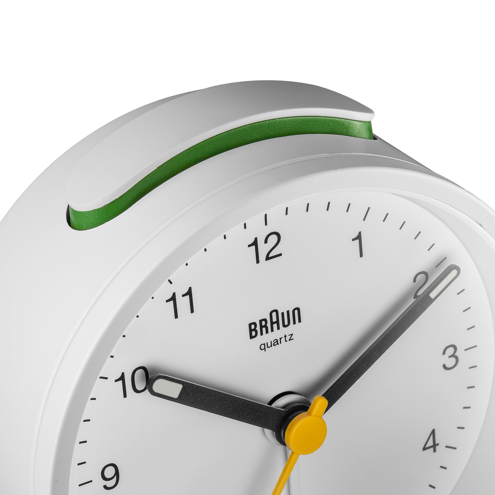 Braun Classic Analogue Alarm Clock White