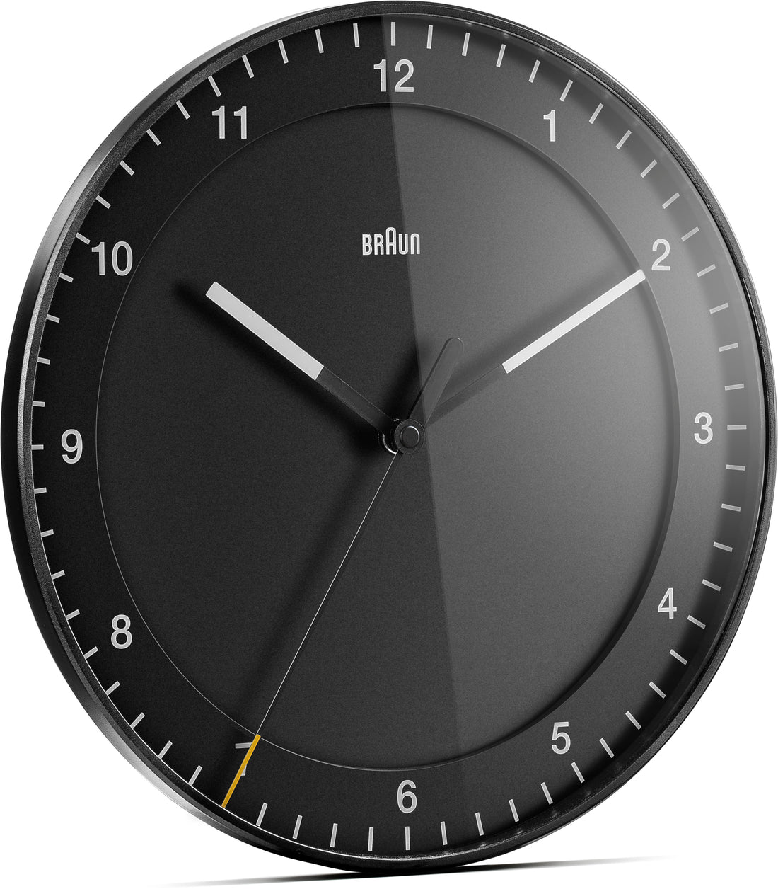 Braun Classic Analogue Wall Clock 30cm Black