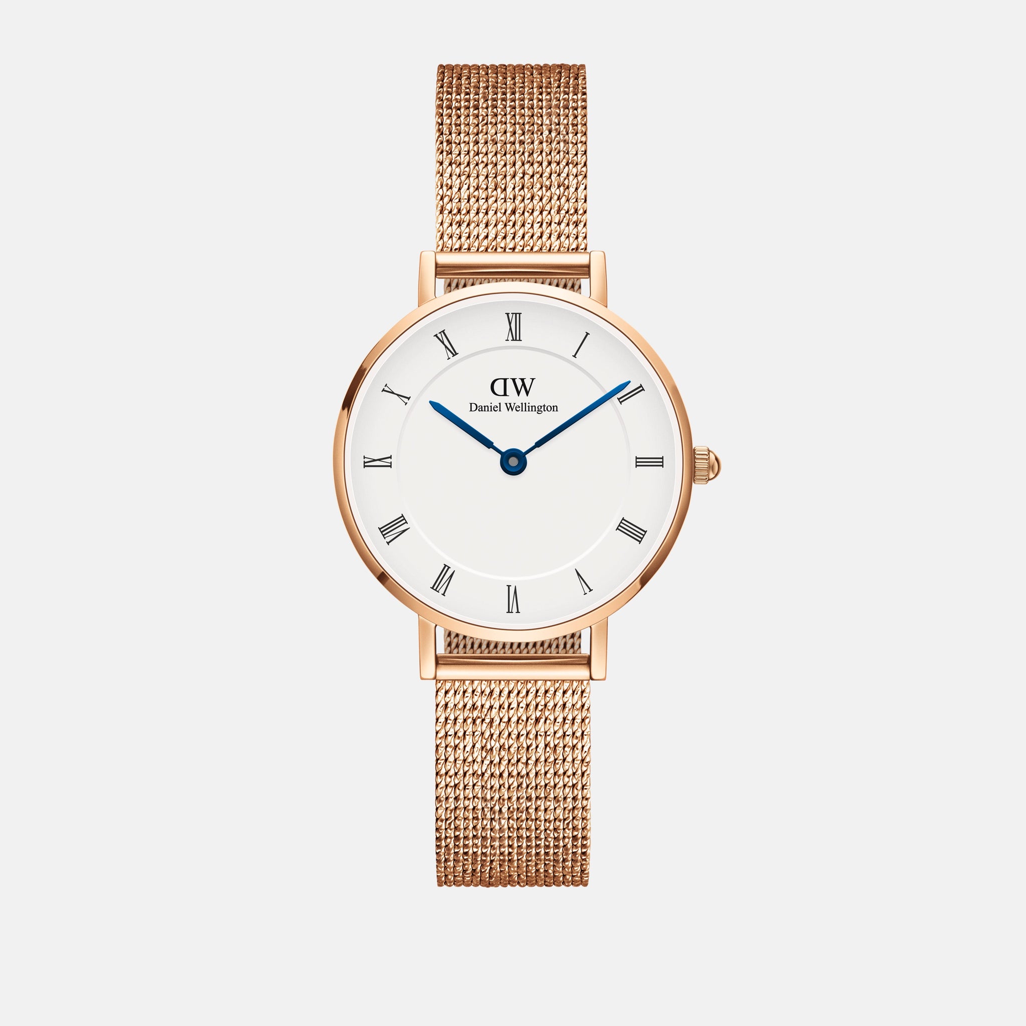 Daniel Wellington Petite Roman Numerals 28 Melrose RG White Watch