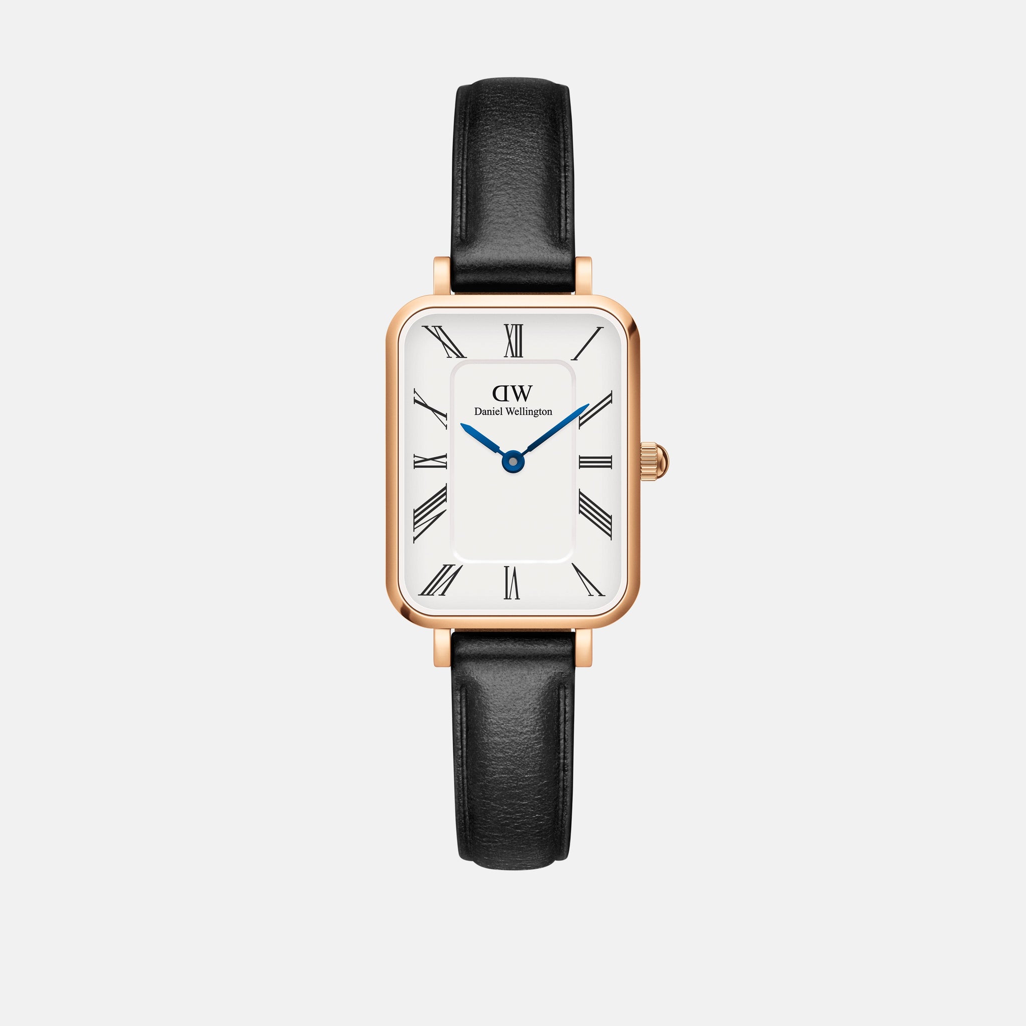 Daniel Wellington Quadro Roman Numerals 20x26 Sheffield RG White Watch