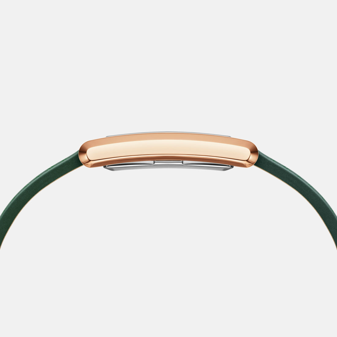 Daniel Wellington Bound 32x22 Green Croc Leather RG Emerald Sunray Watch