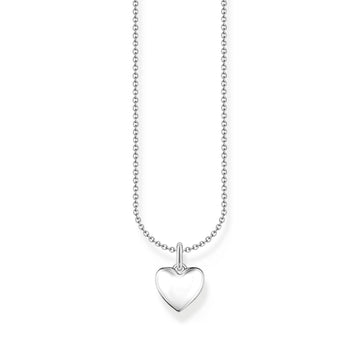 THOMAS SABO Necklace with heart pendant - silver