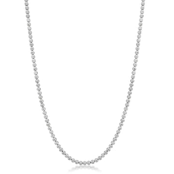 8.00ct Lab Grown Diamond Necklace in 18K White Gold
