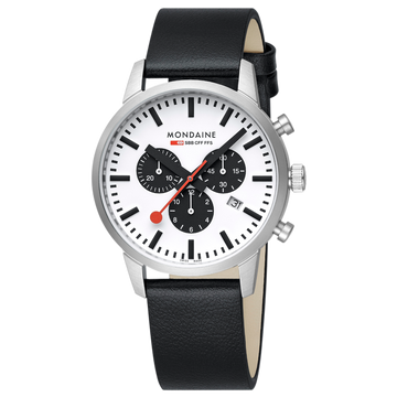 Mondaine Official Swiss Railways Neo Chronograph 41mm Watch