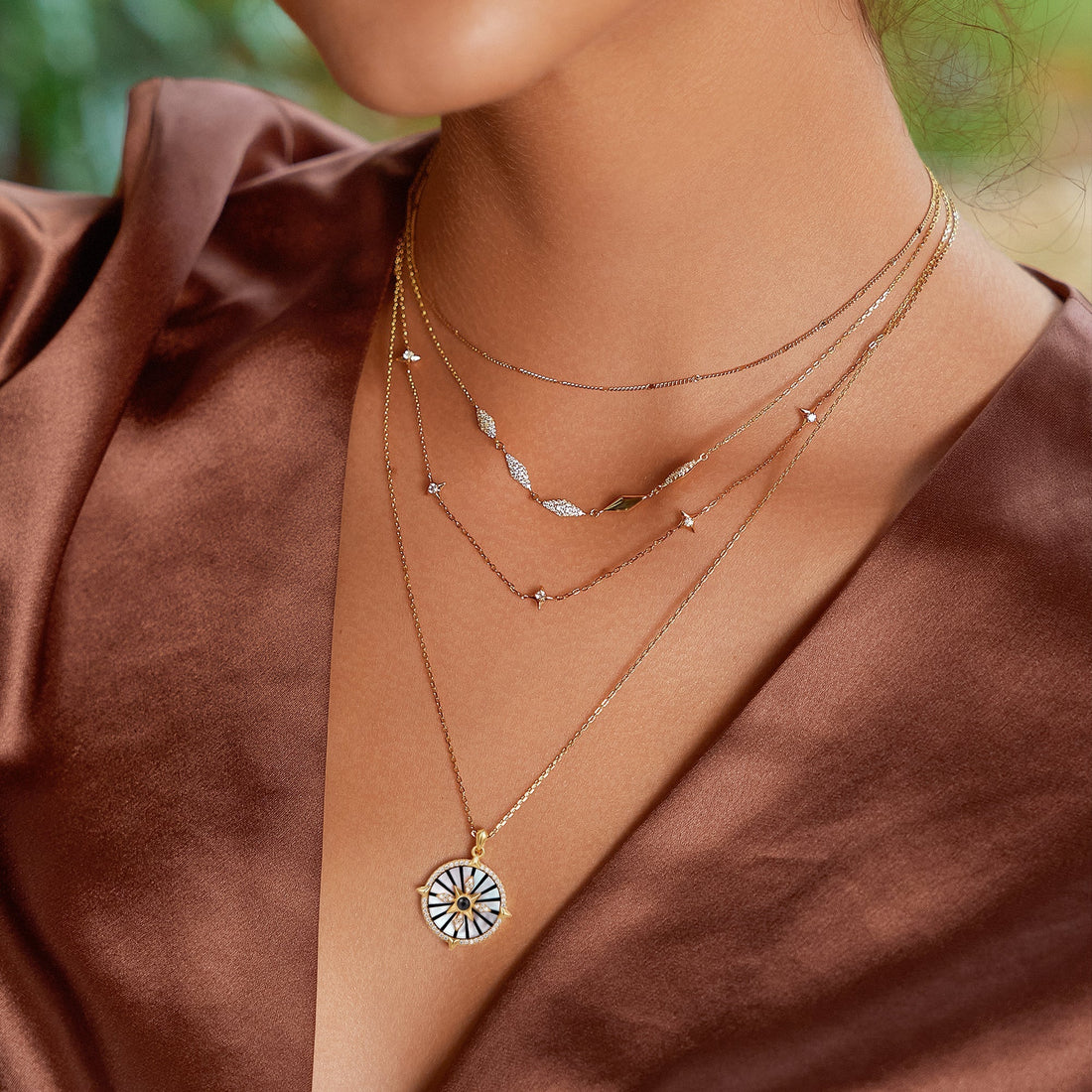 Ania Haie Gold Spheres Chain Necklace