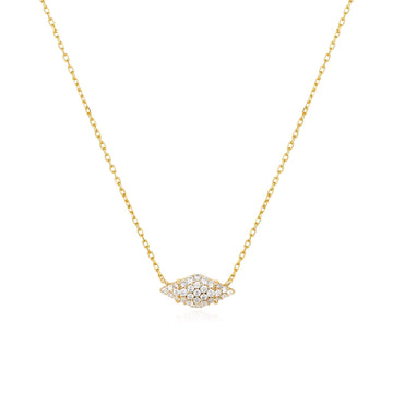 Ania Haie Gold Pave Sparkle Necklace