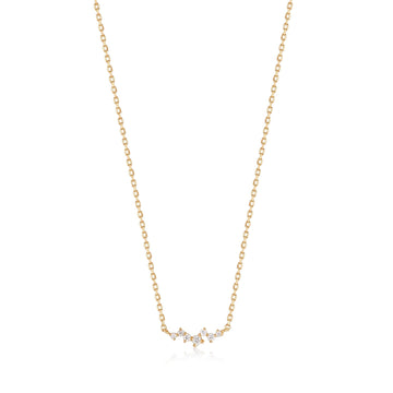 Ania Haie 14kt Gold Stargazer Natural Diamond Constellation Necklace