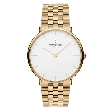 Nordgreen Women's Native 32mm 5 Link Gold Watch