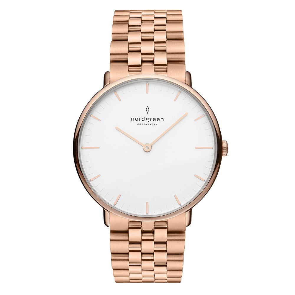 Nordgreen Women's Native 32mm Rose Gold Watch