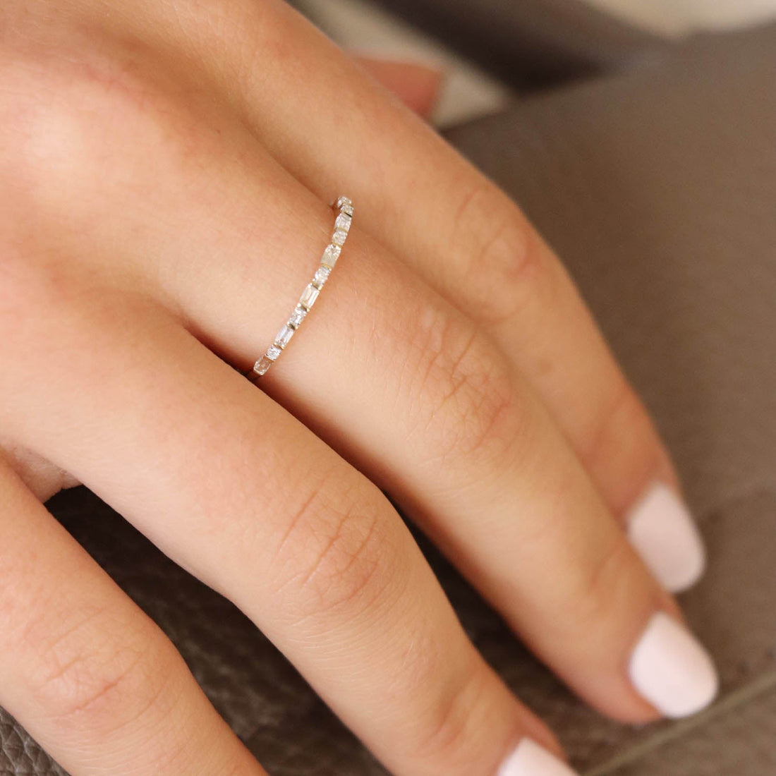 Ring with 0.15ct Diamond in 9K Yellow Gold