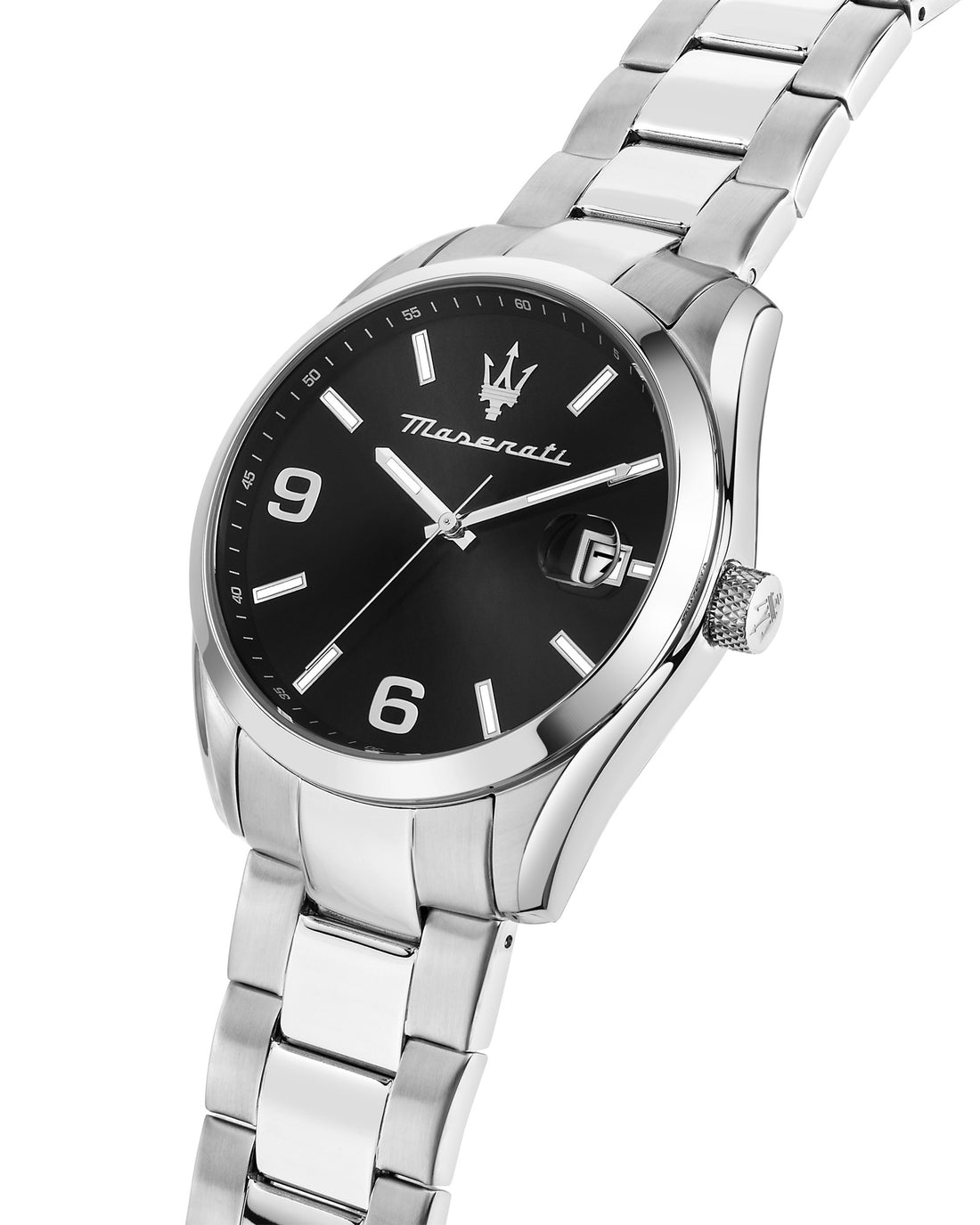 Maserati Attrazione 43mm Silver Stainless Steel Watch